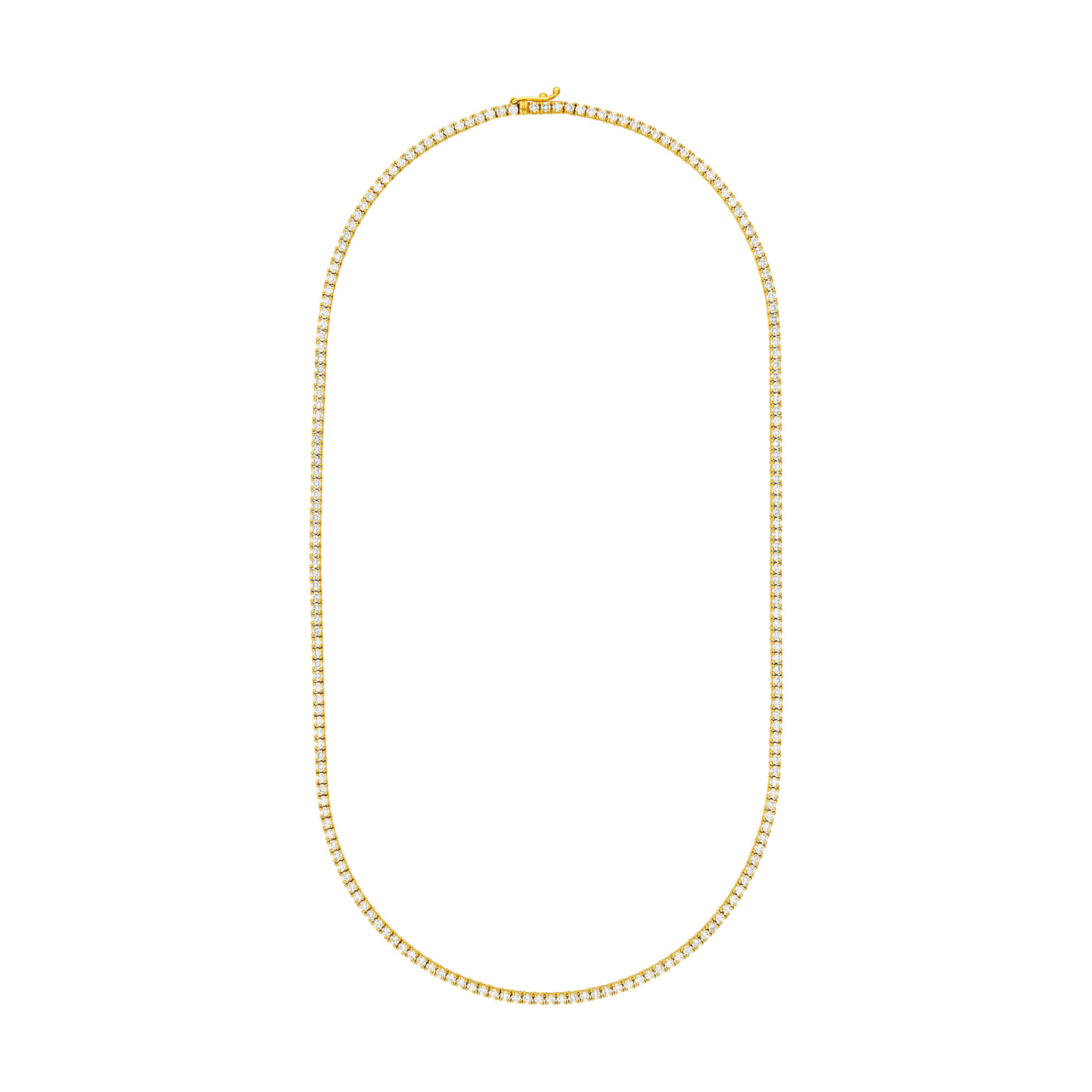 Diamond 18 Tennis Necklace (6-1/3tcw)