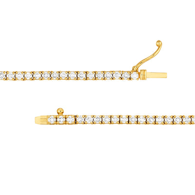 Diamond 18 Tennis Necklace (6-1/3tcw)