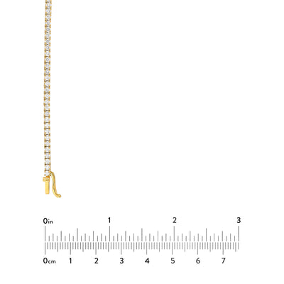 Diamond 18 Tennis Necklace (6-1/3tcw)