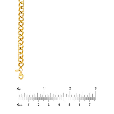 Triangular Tube Curb Link Chain