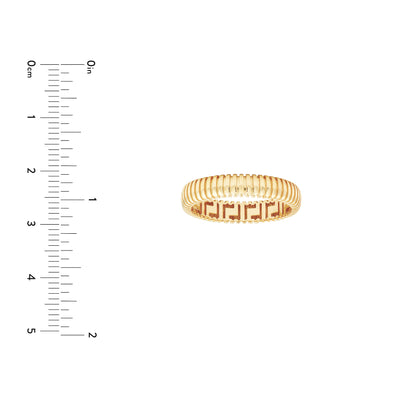 Rounded Ribbed Band