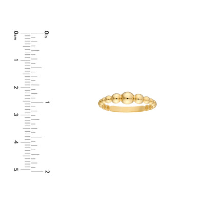 Graduated Bead Ring