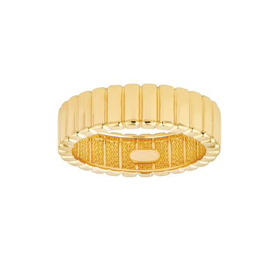 Wide Ridge Ribbed Band
