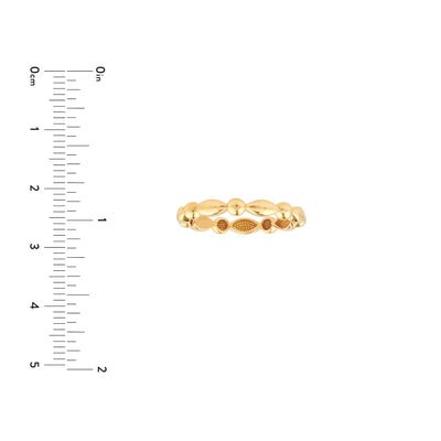 Marquise and Round Bead Band