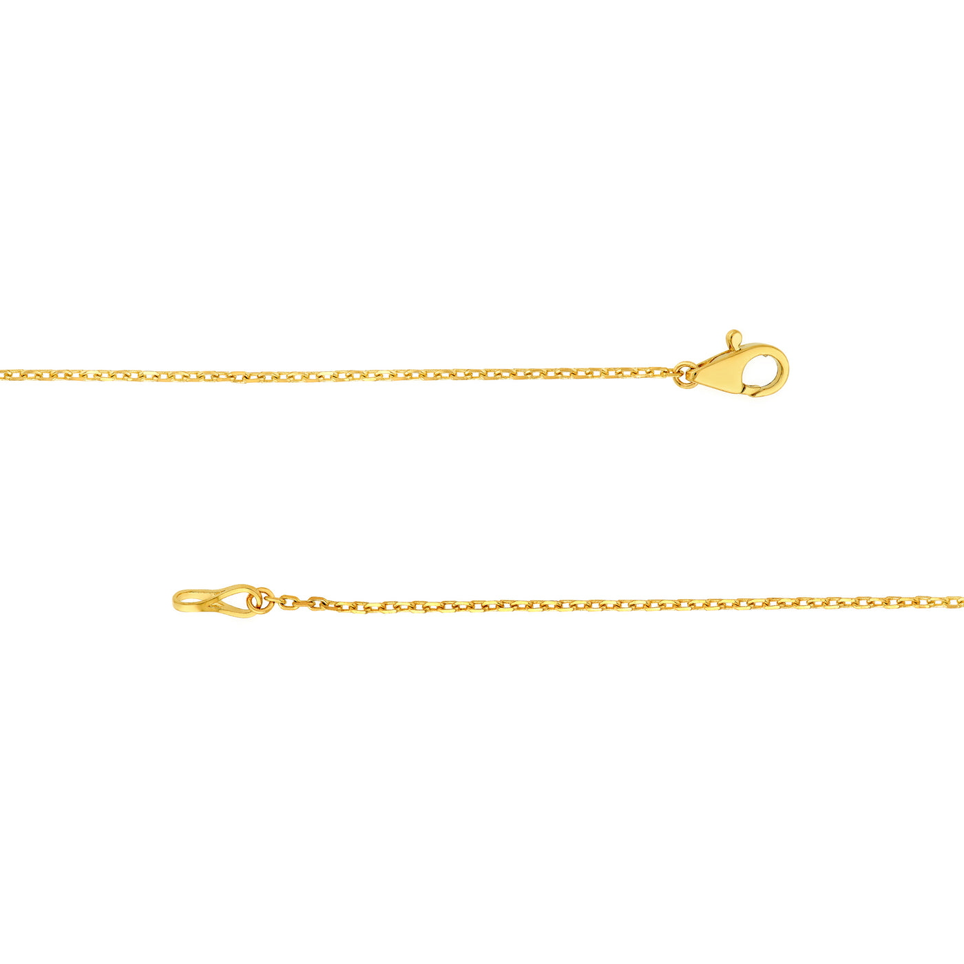 Bezel Set 3 Stone Graduated Necklace
