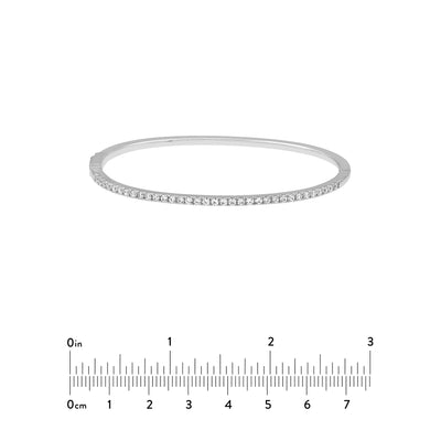 Diamond Half Bangle Bracelet (7/8tcw)