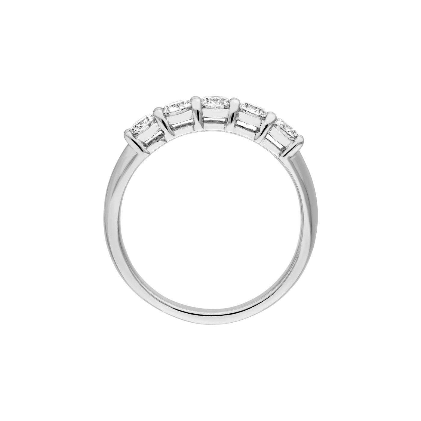 7/8tcw 5 Stone Diamond Ring