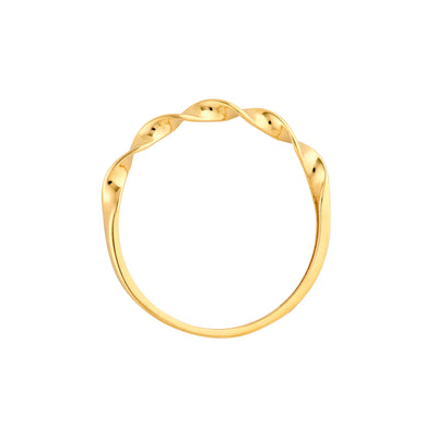 Twisted Band Ring