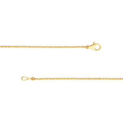 Round Ascending Diamond Necklace (1tcw)