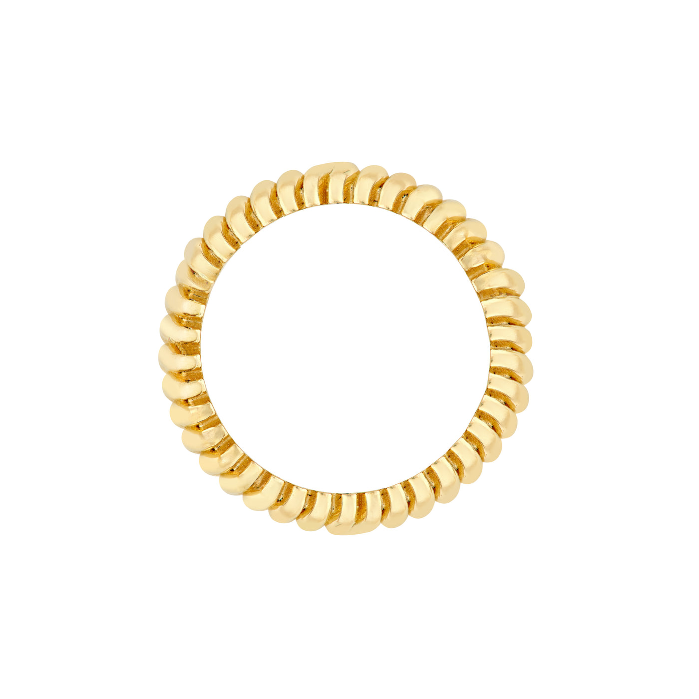 Wavy Design Band Ring