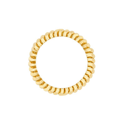 Wavy Design Band Ring