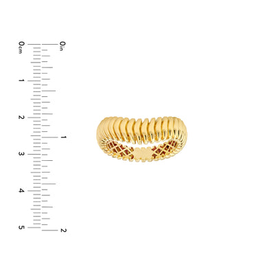 Wavy Design Band Ring