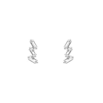 7/8tcw Diamond Helix Earrings