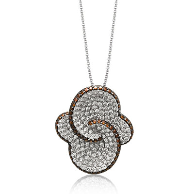 Pendant in 18k Gold with Diamonds
