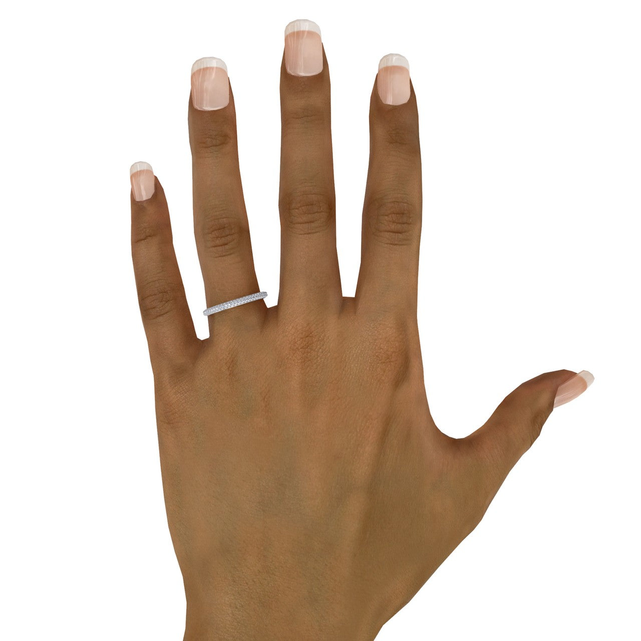 PavÃ© Diamond Wedding Band