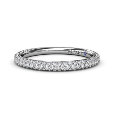 PavÃ© Diamond Wedding Band