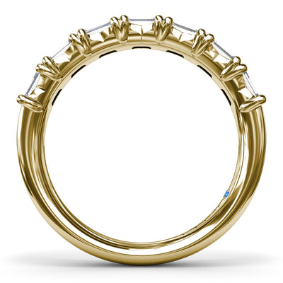 Baguette Diamond Wedding Band
