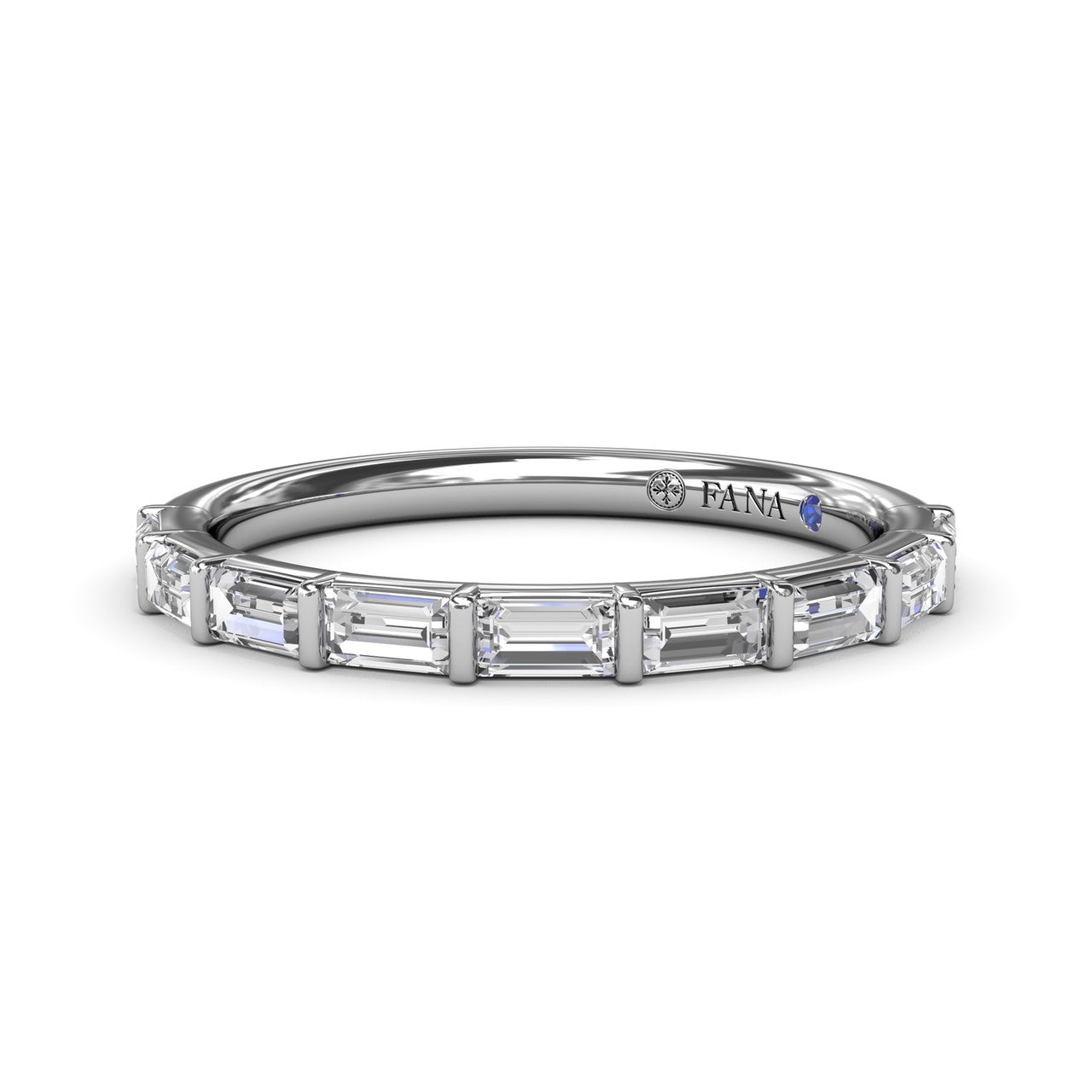 Baguette Diamond Wedding Band