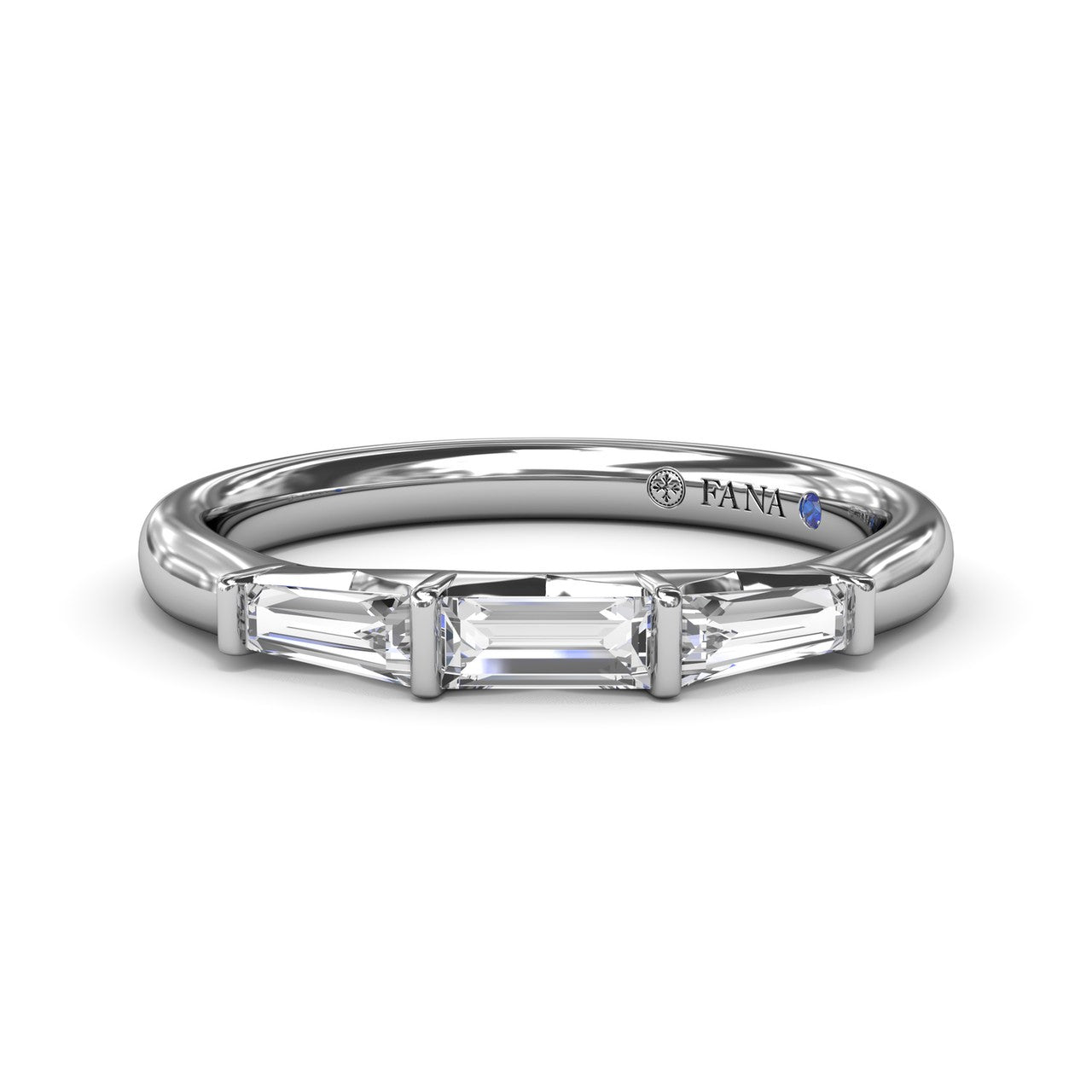 Baguette Diamond Wedding Band