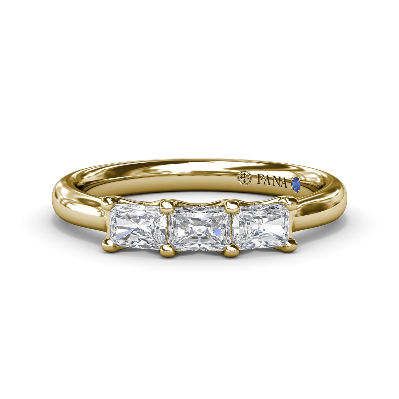 Radiant Diamond Wedding Band