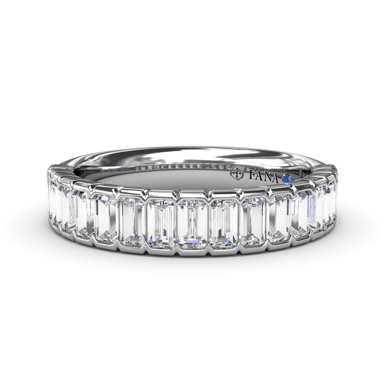 Baguette Diamond Wedding Band