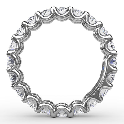 3.3ct Oval Diamond Eternity Band