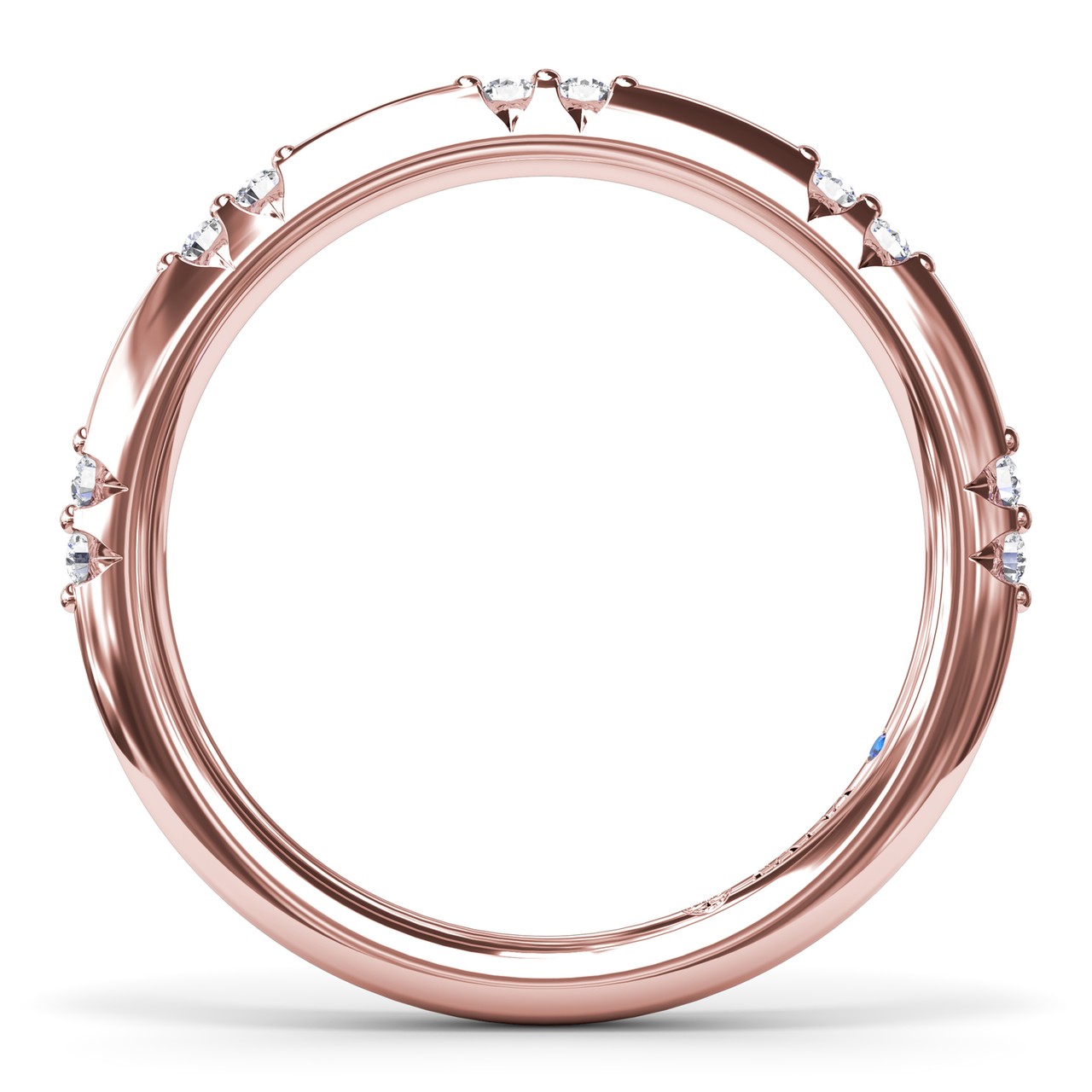 Flush Setting Diamond Band